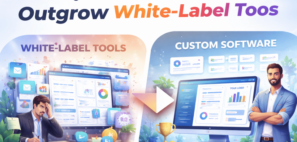 why agencies outgrow white-label tools and switch to custom software