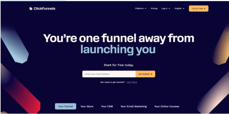 whitelabel software to resell sales funnel builder dashboard for launching online business