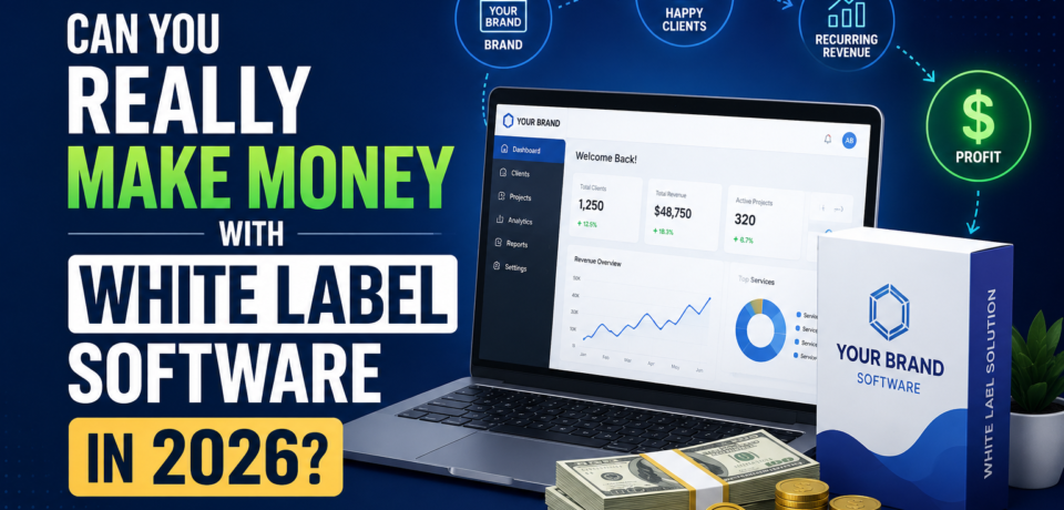 make money with white label software